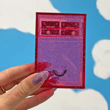 Load image into Gallery viewer, Pink Glitter Stash Box
