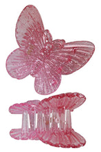 Load image into Gallery viewer, Glossy Glitter Ombre Butterfly Hair Claw- More Colors Available!
