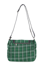 Load image into Gallery viewer, Green Plaid Punky Messenger Bag Purse
