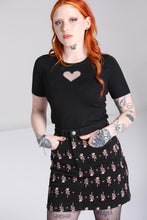 Load image into Gallery viewer, The Lover Rose Embroidered Mini Skirt
