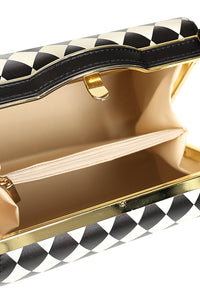 Rhona Harlequin Purse