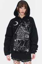 Load image into Gallery viewer, Baba Yaga Hut Oversized Hoodie
