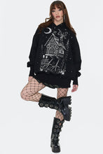 Load image into Gallery viewer, Baba Yaga Hut Oversized Hoodie
