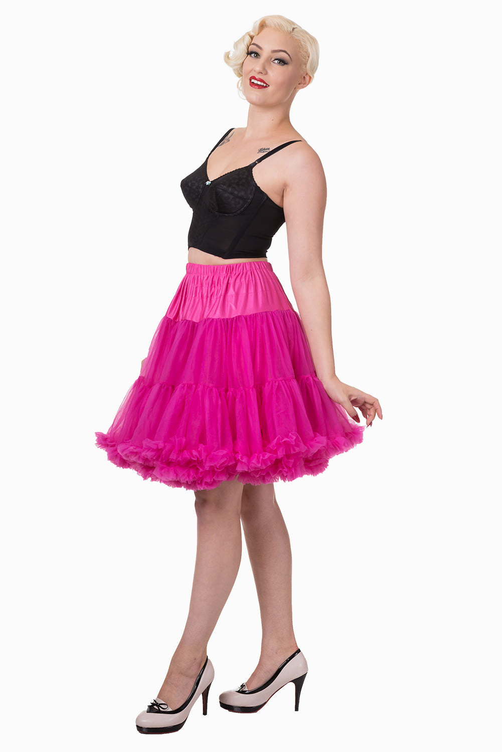 pink petticoat dress Curve&Plus Queen's Petticoat Dress Pre-order / 0XL