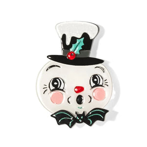 Frosty Spookmas Brooch