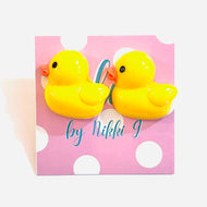 Big Duckie Stud Earrings