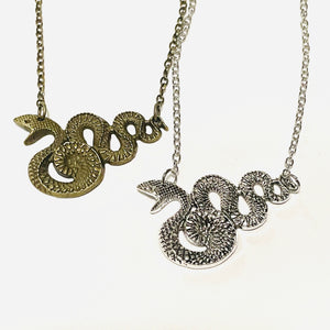 Wide Mouth Snake Collar Necklace- More Styles Available!