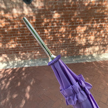 Load image into Gallery viewer, Lilac Bottom Ruffle Umbrella
