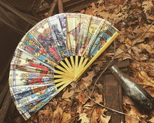 Load image into Gallery viewer, Classic Tarot Card XL Hand Fan
