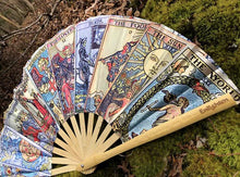 Load image into Gallery viewer, Classic Tarot Card XL Hand Fan
