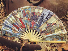 Load image into Gallery viewer, Classic Tarot Card XL Hand Fan
