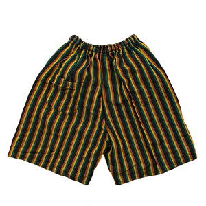 Rasta Striped Shorts