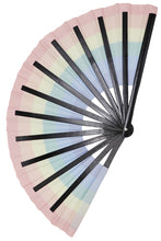 Load image into Gallery viewer, Rainbow Pride Xtra Large Hand Fan
