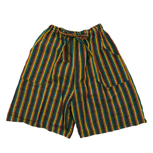 Rasta Striped Shorts