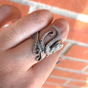 Octopus Statement Ring