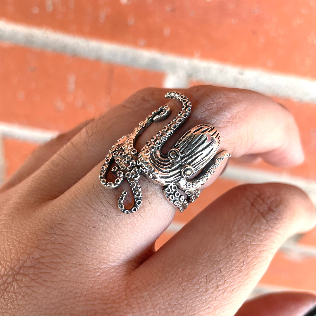 Octopus Statement Ring