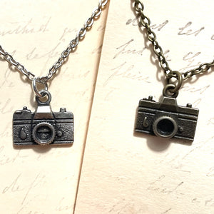 Photo Camera Charm Necklace- More Styles Available!