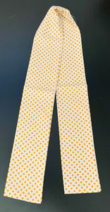 Headband Yellow Polka Dots