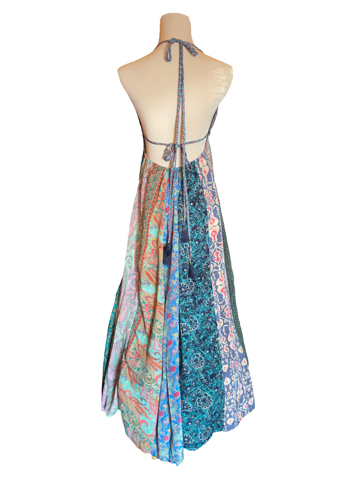 Boho OOAK Printed Tie Back Halter Maxi Dress- More Patterns Available! Pink House Boutique Boho OOAK Printed Tie Back Halter Maxi Dress- More Patterns Available! Pink House Boutique