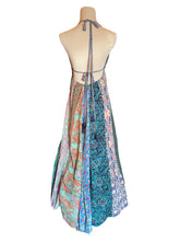 Load image into Gallery viewer, Boho OOAK Printed Tie Back Halter Maxi Dress- More Patterns Available!
