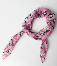 Load image into Gallery viewer, Betty Boop Pink Cherry Print Hair Scarf
