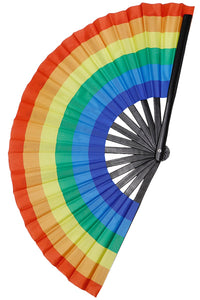 Rainbow Pride Xtra Large Hand Fan
