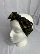Load image into Gallery viewer, headband Black Gold Magical
