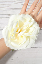 Load image into Gallery viewer, Ivory XL Rose Hair Flower
