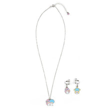 Load image into Gallery viewer, Little Twin Stars Necklace and Earring Set
