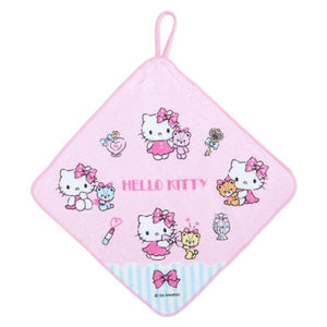 Hello Kitty Hand Towels with Loop Set of 3