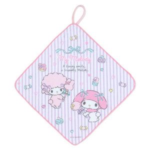 My Melody & My Sweet Piano Hand Towels with Loop Set of 3