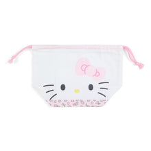 Load image into Gallery viewer, Hello Kitty Drawstring Lunch Bag
