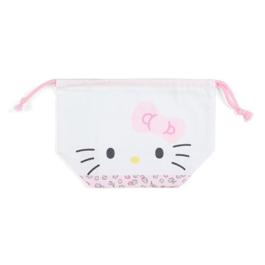 Hello Kitty Drawstring Lunch Bag