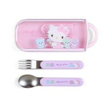 Load image into Gallery viewer, Hello Kitty Fork and Spoon Set
