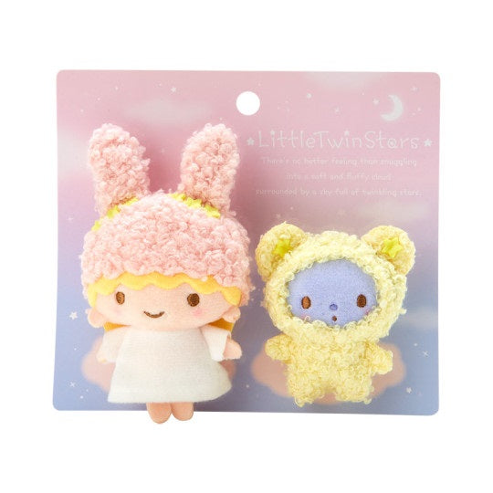 Lala Little Twin Stars Fluffy Fancy Brooch Set – Pink House Boutique