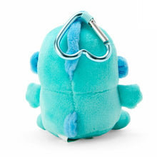 Load image into Gallery viewer, Hangyodon Mini Plush Keyring with Heart Carabiner Clip
