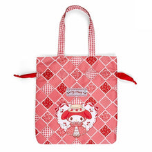 Load image into Gallery viewer, My Melody / Akamelo Drawstring Tote Bag
