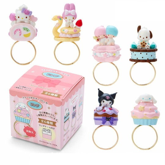 Hello Kitty and Friends Secret Sweets Blind Box Rings
