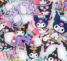 Load image into Gallery viewer, Kuromi Summer T-Shirt Stickers
