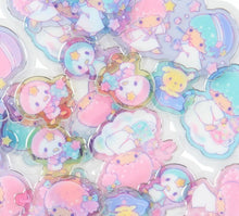 Load image into Gallery viewer, Little Twin Stars Summer T-Shirt Stickers
