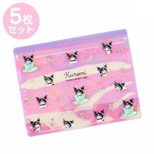 Load image into Gallery viewer, Kuromi Zipper Bag 5 Piece Set
