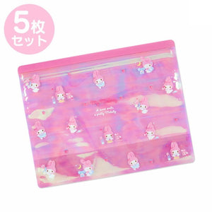 My Melody Zipper Bag 5 Piece Set