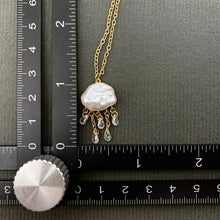 Load image into Gallery viewer, Sweet Little Rain Cloud Delicate Statement Necklace
