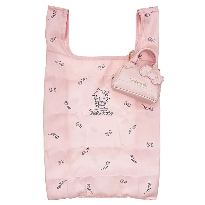 Hello Kitty Eco-Bag With Charm – Pink House Boutique