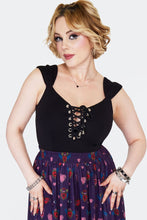 Load image into Gallery viewer, Lace Up Sleeveless Top
