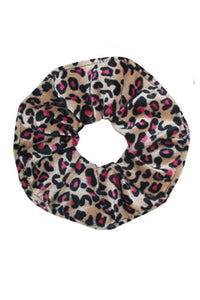 Leopard Print Semi Satin Scrunchies- More Styles Available!