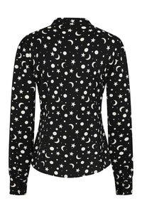 My Moon and Stars Tie Neck Top