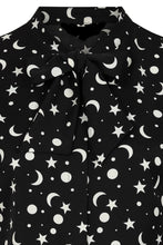 Load image into Gallery viewer, My Moon and Stars Tie Neck Top
