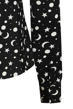 Load image into Gallery viewer, My Moon and Stars Tie Neck Top
