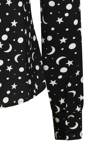 My Moon and Stars Tie Neck Top